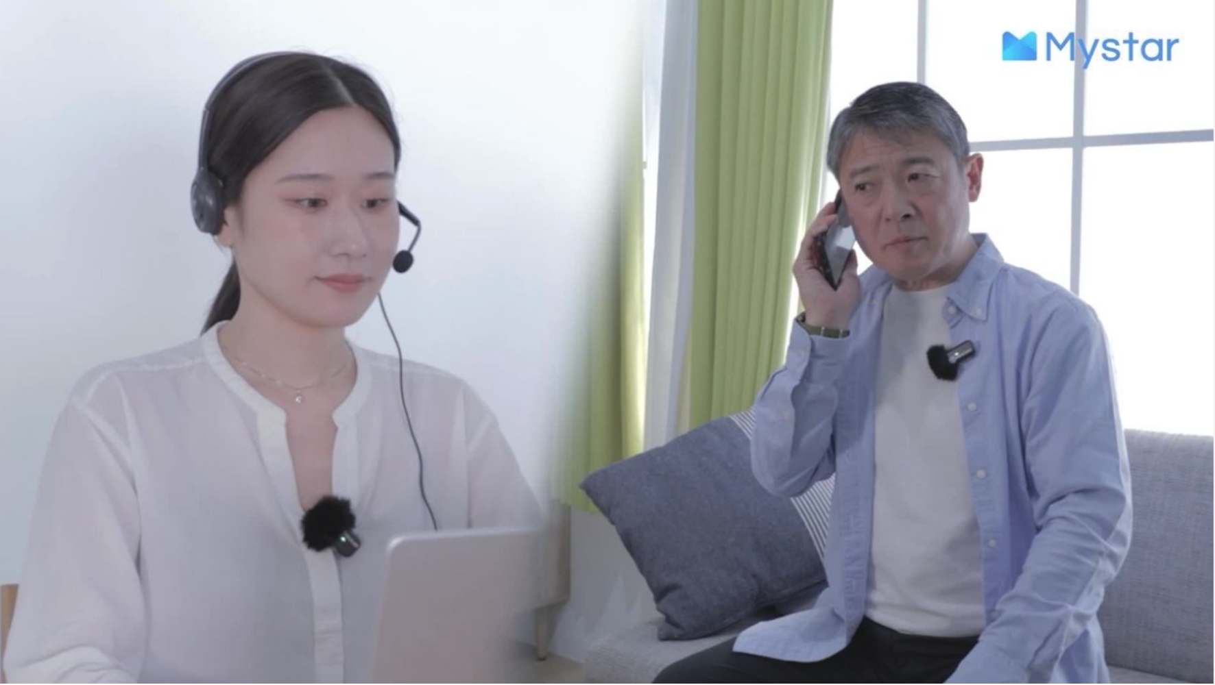 面談の様子