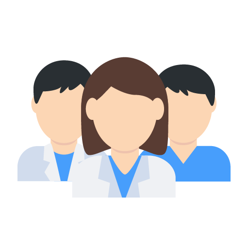 医療専門者がユーザーをサポート